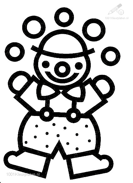 Раскраска: клоун (Персонажи) #91052 - Бесплатные раскраски для печати