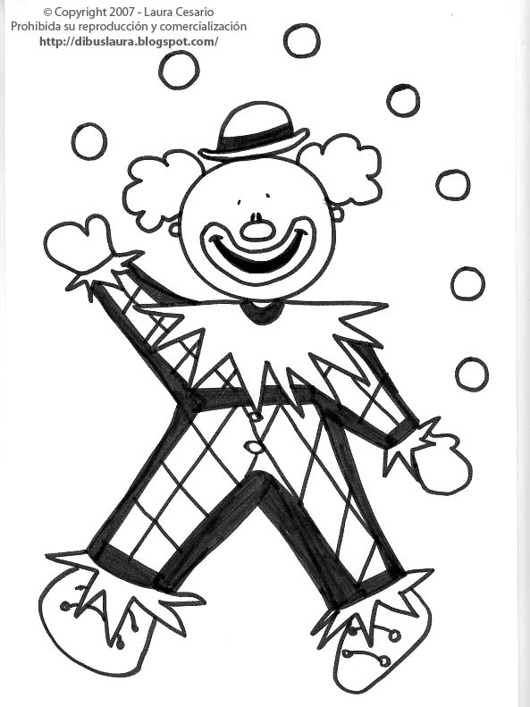 Раскраска: клоун (Персонажи) #91061 - Бесплатные раскраски для печати