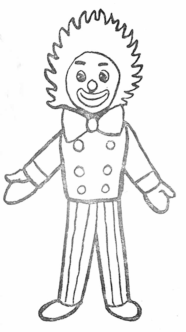 Раскраска: клоун (Персонажи) #91080 - Бесплатные раскраски для печати