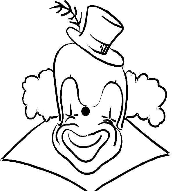 Раскраска: клоун (Персонажи) #91134 - Бесплатные раскраски для печати