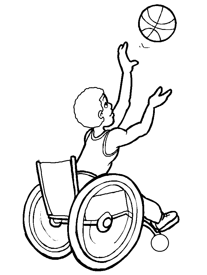 Раскраска: инвалид (Персонажи) #98518 - Бесплатные раскраски для печати