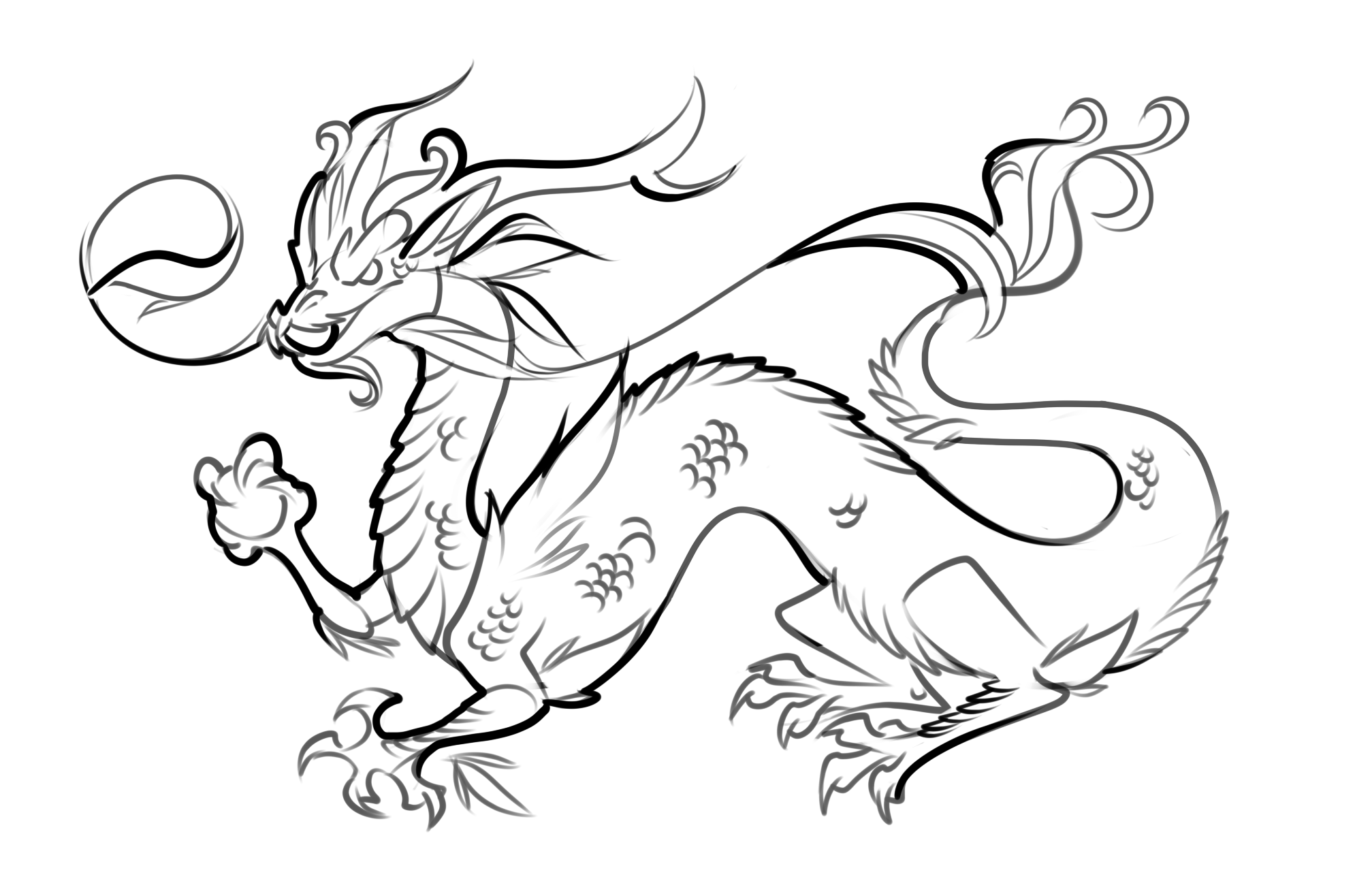 Раскраска: дракон (Персонажи) #148375 - Бесплатные раскраски для печати