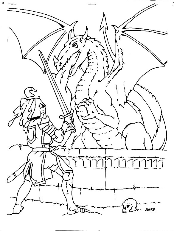 Раскраска: дракон (Персонажи) #148422 - Бесплатные раскраски для печати