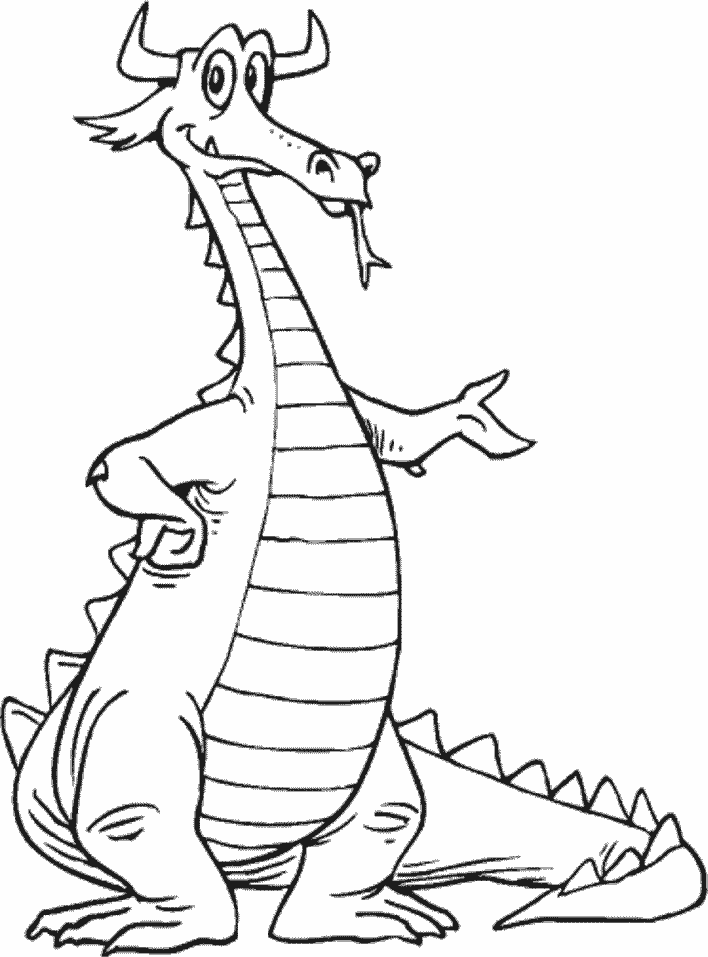 Раскраска: дракон (Персонажи) #148433 - Бесплатные раскраски для печати