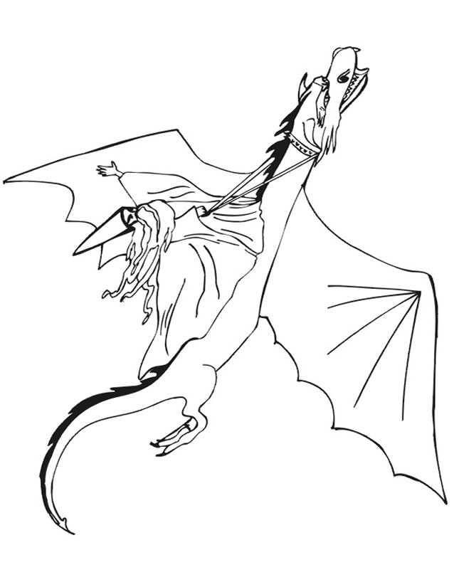 Раскраска: дракон (Персонажи) #148444 - Бесплатные раскраски для печати