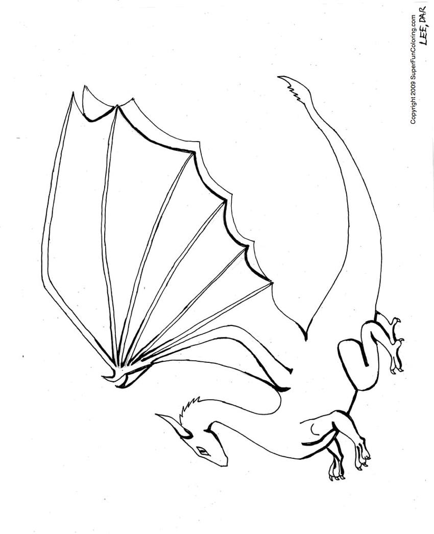 Раскраска: дракон (Персонажи) #148467 - Бесплатные раскраски для печати