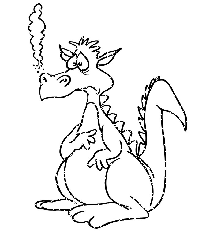 Раскраска: дракон (Персонажи) #148504 - Бесплатные раскраски для печати