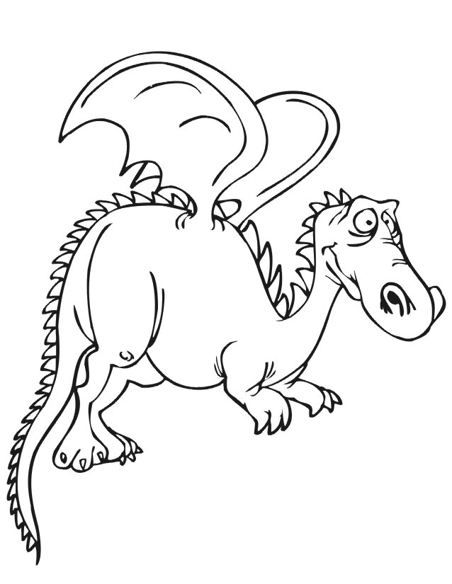 Раскраска: дракон (Персонажи) #148514 - Бесплатные раскраски для печати