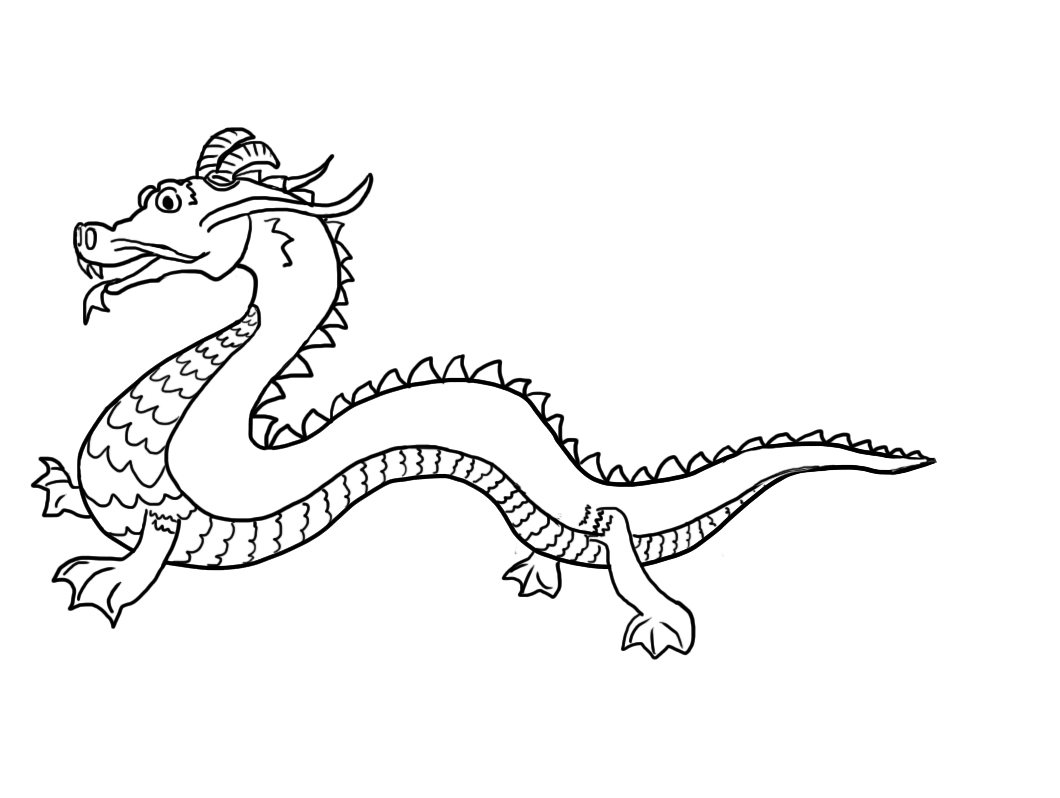 Раскраска: дракон (Персонажи) #148532 - Бесплатные раскраски для печати