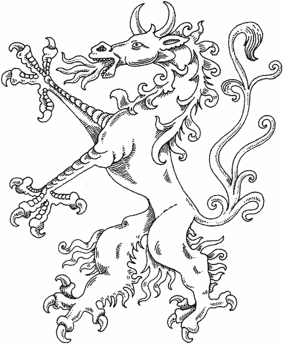 Раскраска: дракон (Персонажи) #148560 - Бесплатные раскраски для печати
