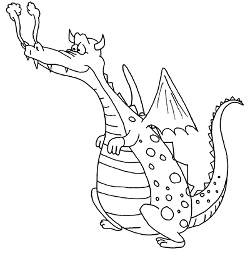 Раскраска: дракон (Персонажи) #148607 - Бесплатные раскраски для печати