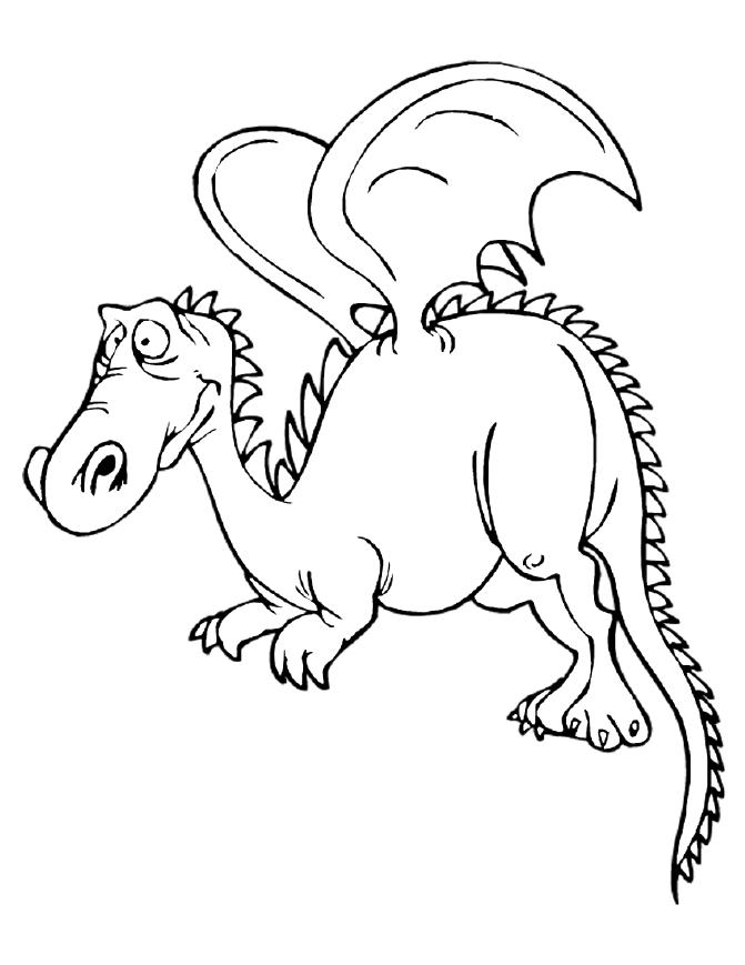 Раскраска: дракон (Персонажи) #148624 - Бесплатные раскраски для печати