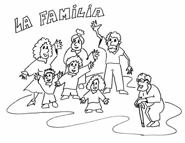 Раскраска: семья (Персонажи) #95195 - Бесплатные раскраски для печати