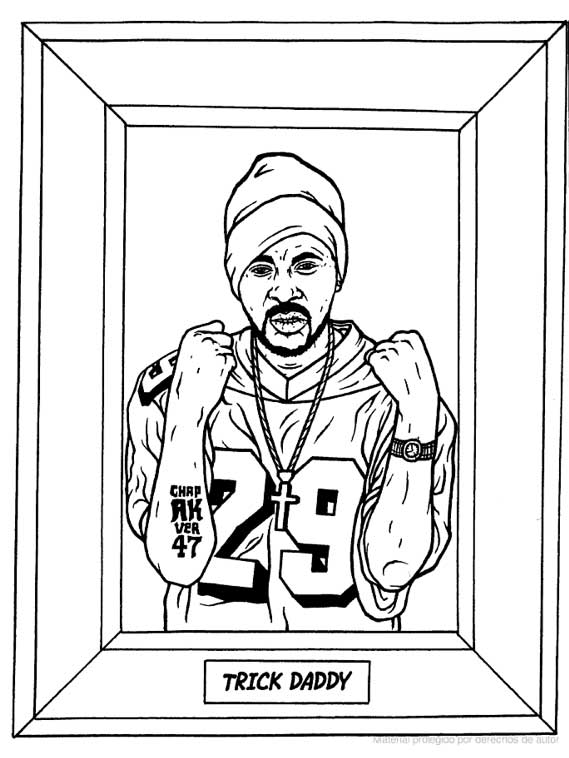Раскраска: гангстер (Персонажи) #150001 - Бесплатные раскраски для печати