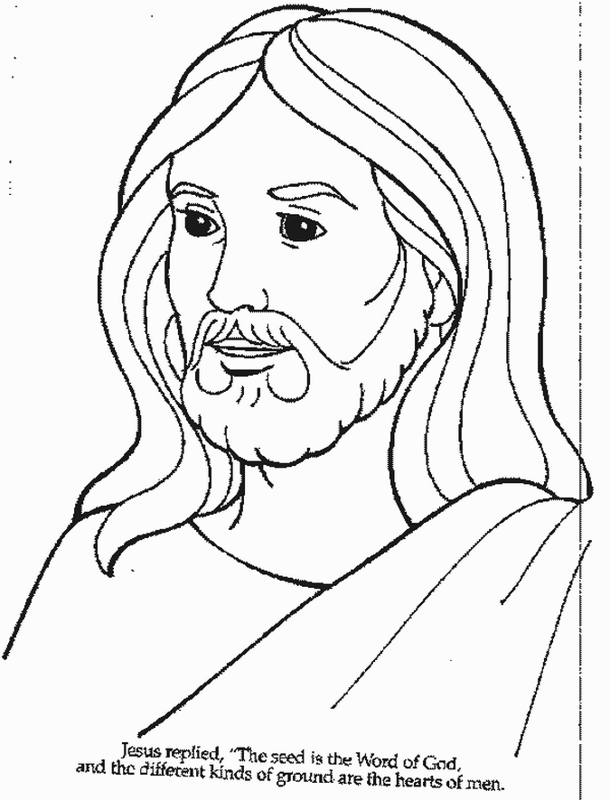 Раскраска: Иисус (Персонажи) #98881 - Бесплатные раскраски для печати