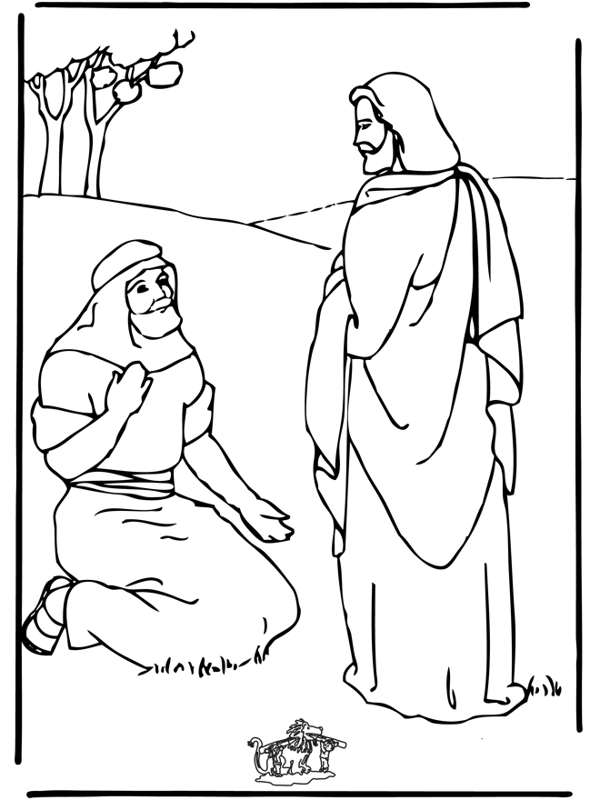 Раскраска: Иисус (Персонажи) #98899 - Бесплатные раскраски для печати
