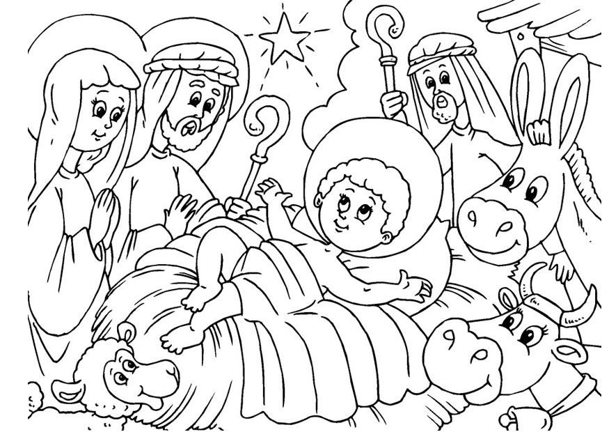 Раскраска: Иисус (Персонажи) #98911 - Бесплатные раскраски для печати