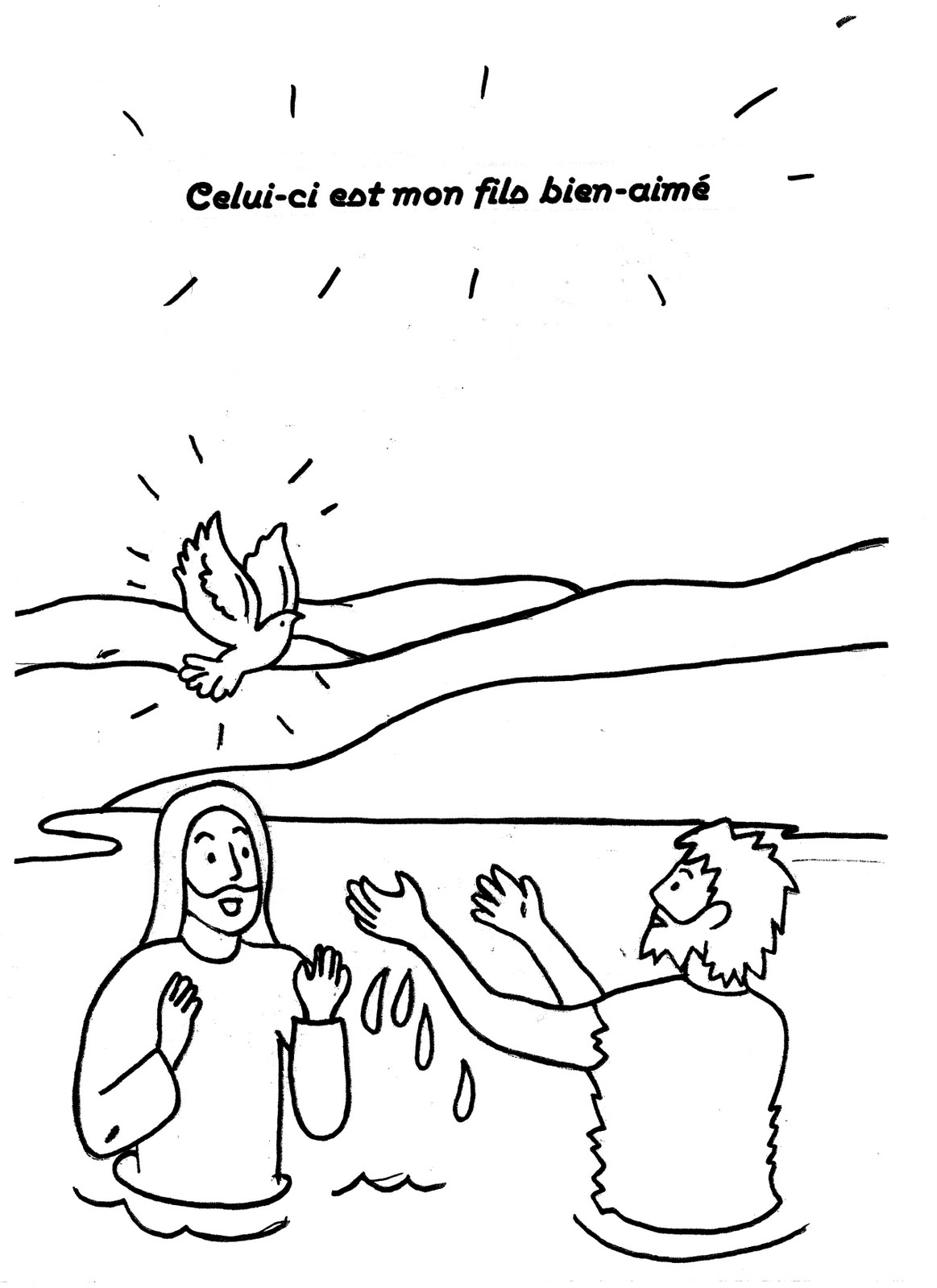 Раскраска: Иисус (Персонажи) #98935 - Бесплатные раскраски для печати