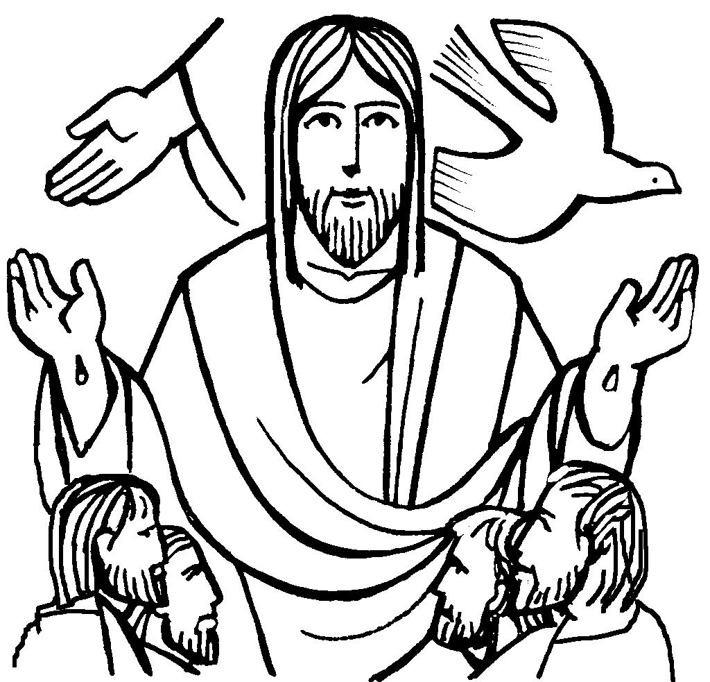 Раскраска: Иисус (Персонажи) #98975 - Бесплатные раскраски для печати