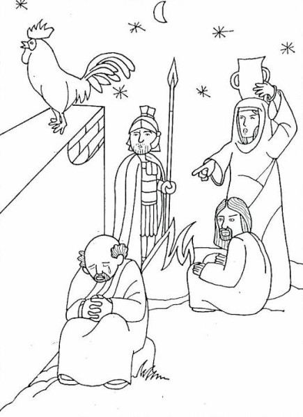 Раскраска: Иисус (Персонажи) #99033 - Бесплатные раскраски для печати