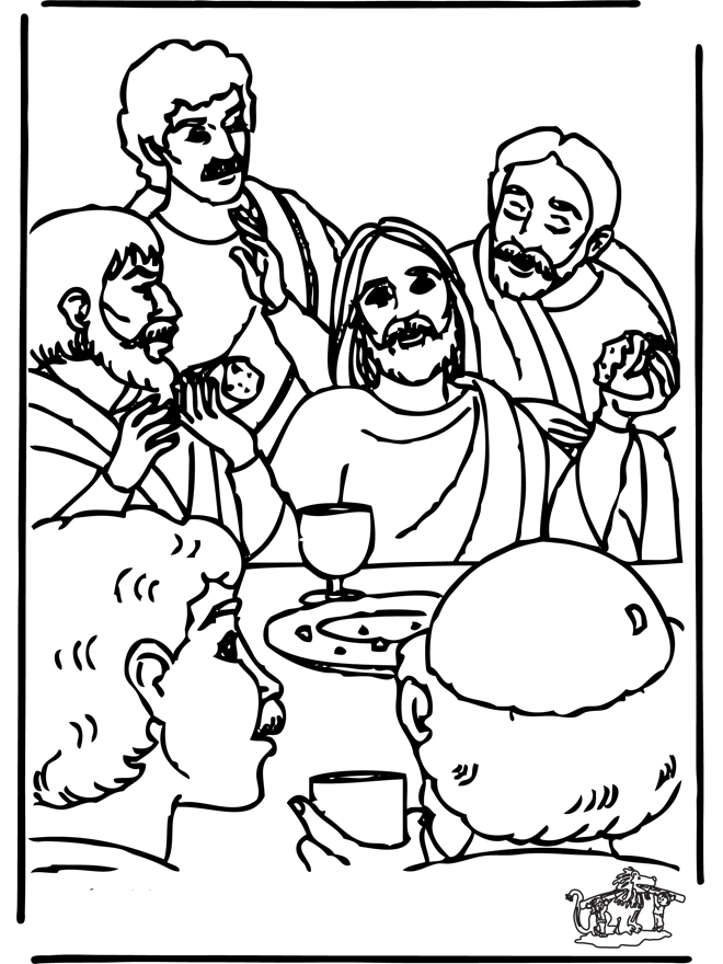 Раскраска: Иисус (Персонажи) #99076 - Бесплатные раскраски для печати