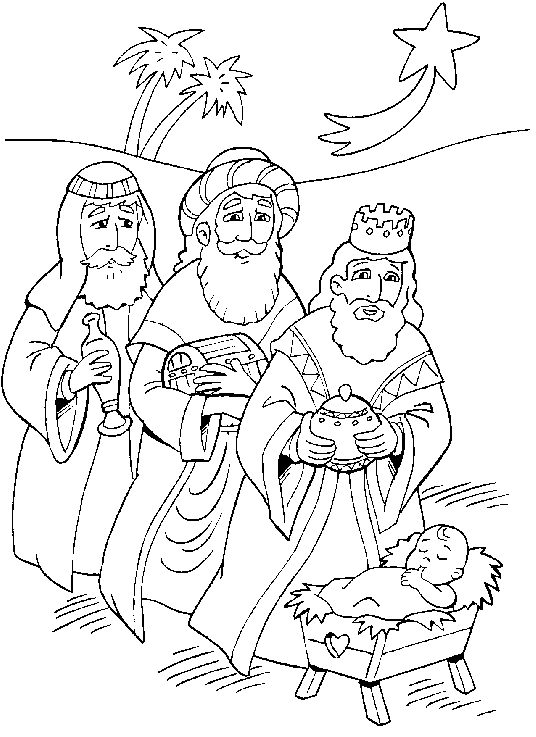 Раскраска: Иисус (Персонажи) #99102 - Бесплатные раскраски для печати