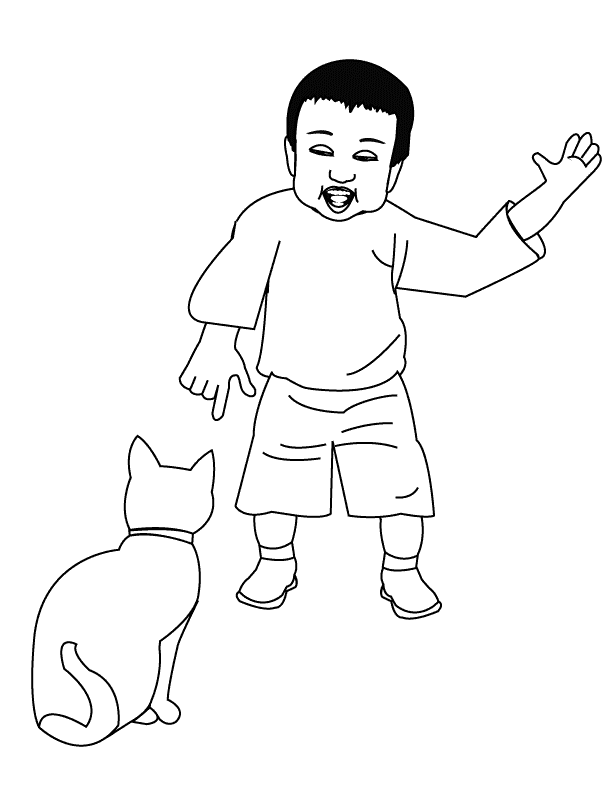 Раскраска: мальчик (Персонажи) #97387 - Бесплатные раскраски для печати