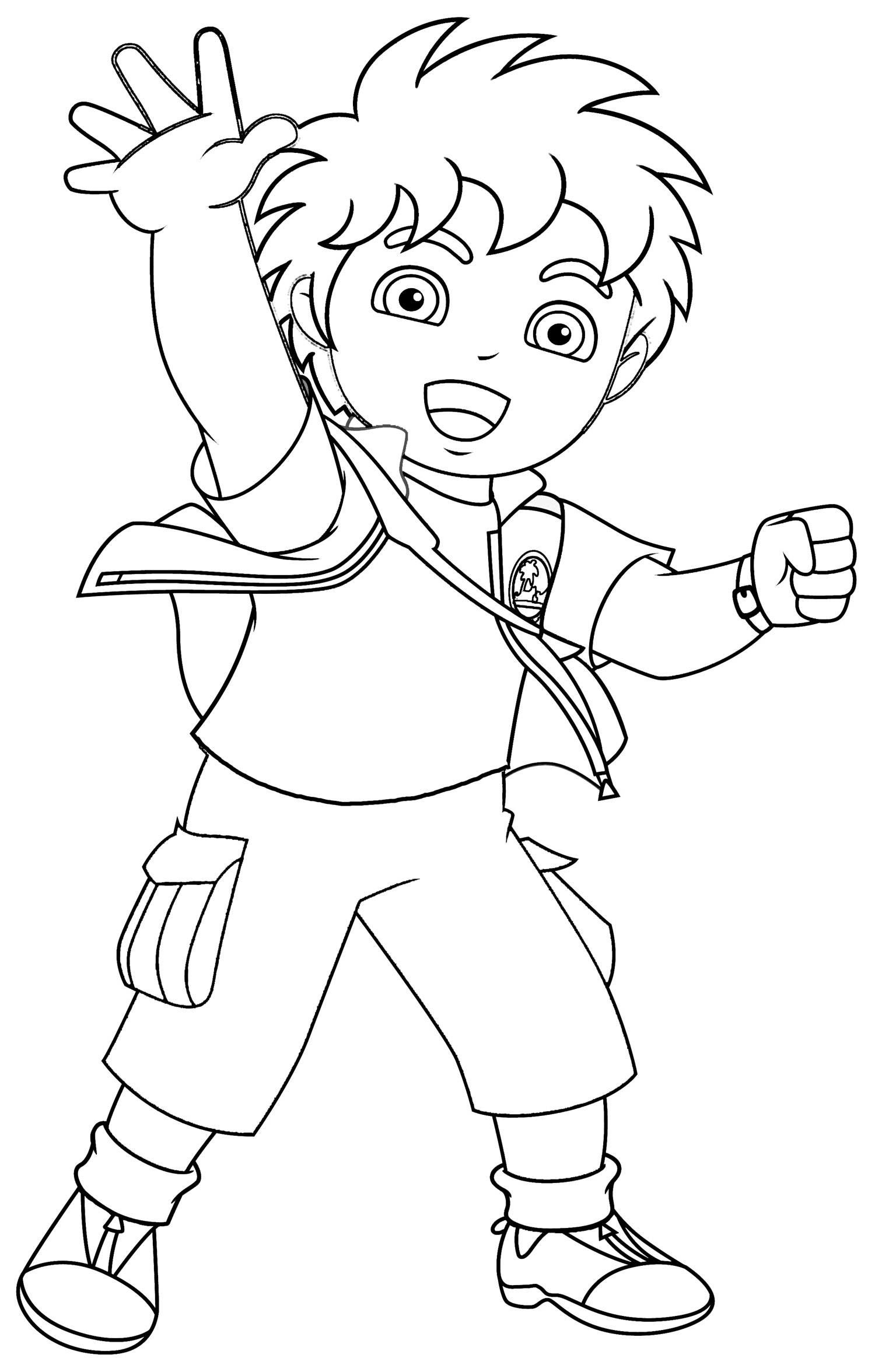 Раскраска: мальчик (Персонажи) #97655 - Бесплатные раскраски для печати
