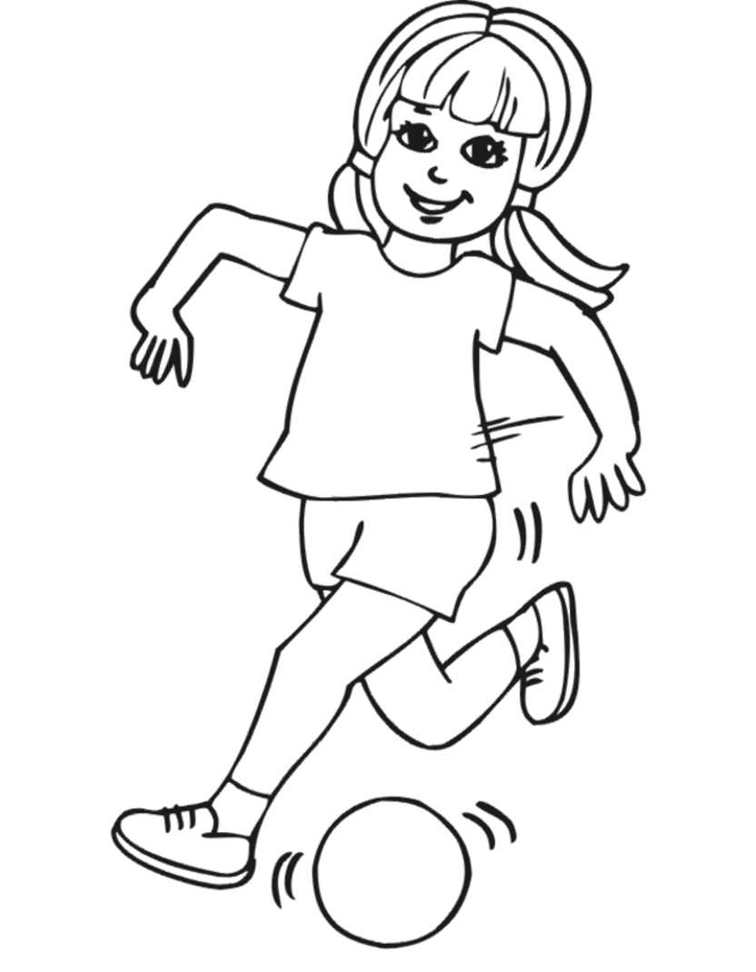 Раскраска: маленькая девочка (Персонажи) #96518 - Бесплатные раскраски для печати