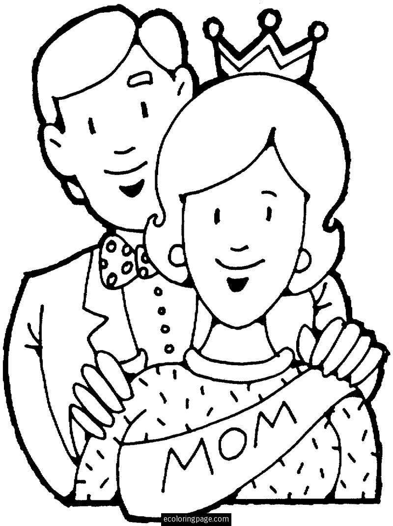 Раскраска: мама (Персонажи) #101132 - Бесплатные раскраски для печати