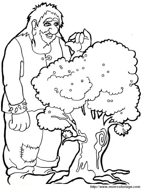 Раскраска: великан-людоед (Персонажи) #102815 - Бесплатные раскраски для печати