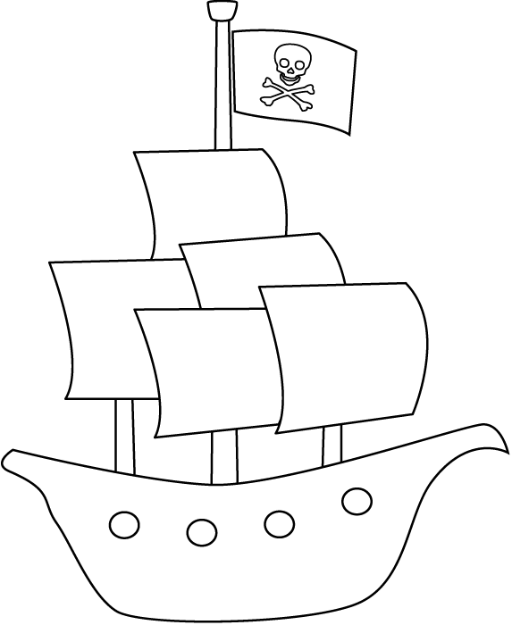 Раскраска: пират (Персонажи) #105049 - Бесплатные раскраски для печати