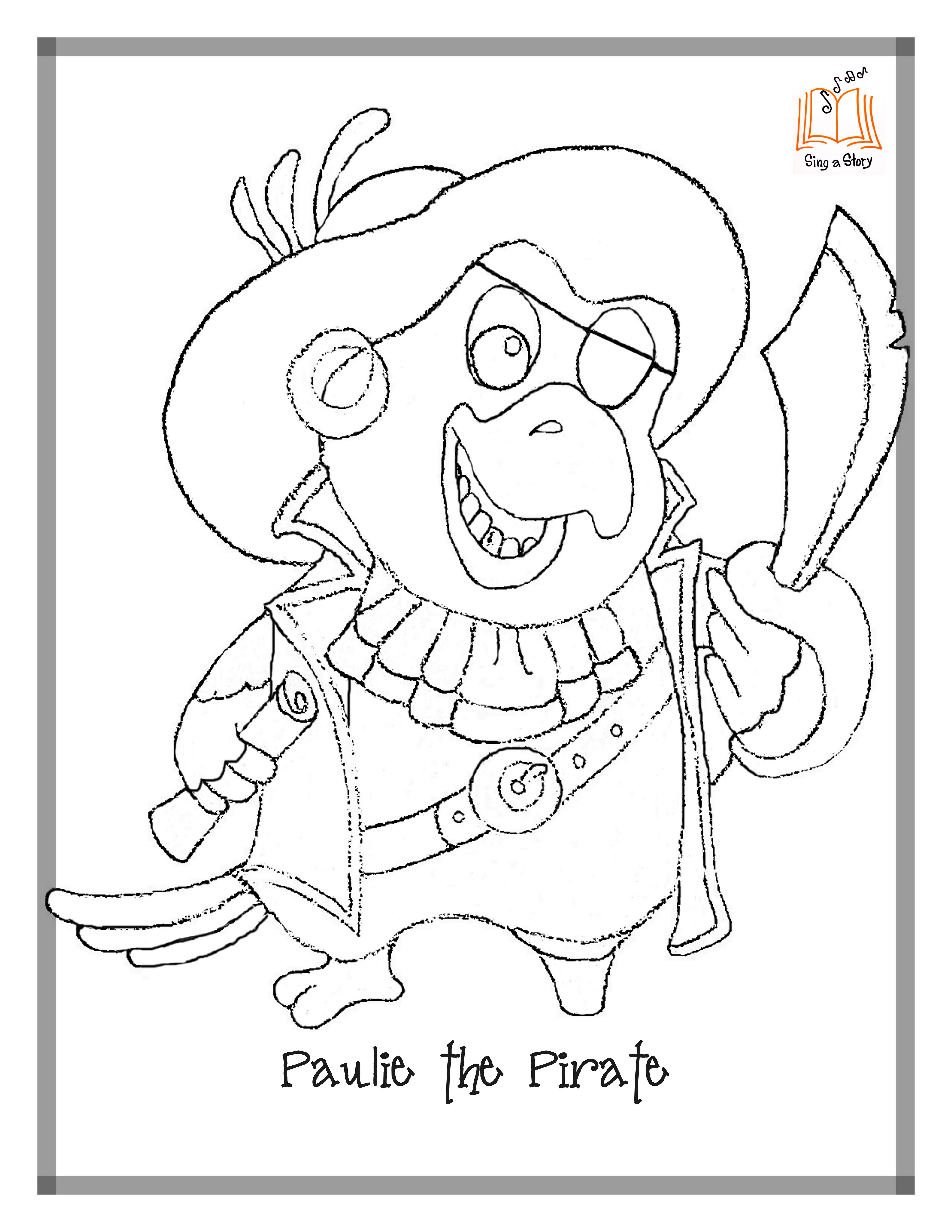 Раскраска: пират (Персонажи) #105102 - Бесплатные раскраски для печати