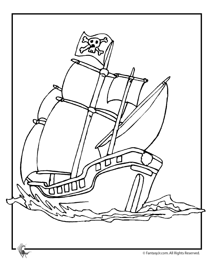 Раскраска: пират (Персонажи) #105196 - Бесплатные раскраски для печати
