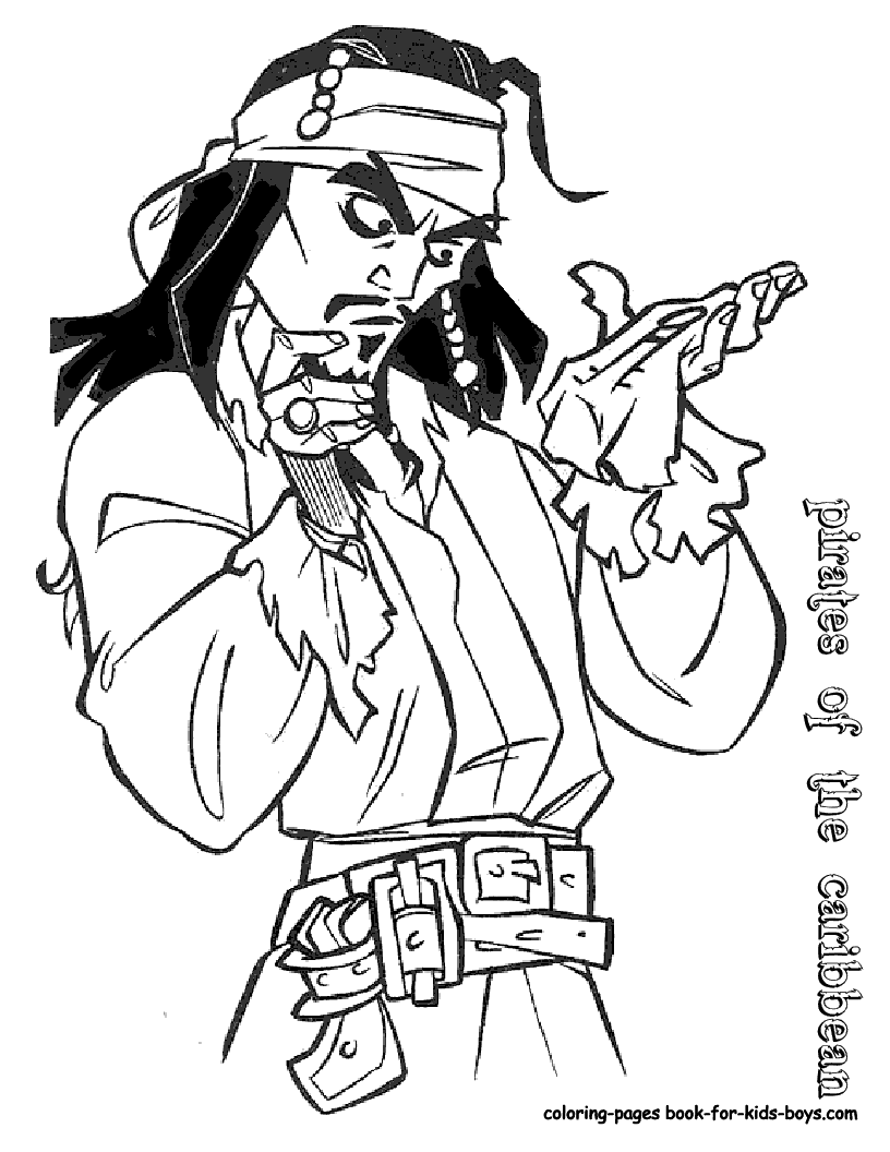 Раскраска: пират (Персонажи) #105322 - Бесплатные раскраски для печати
