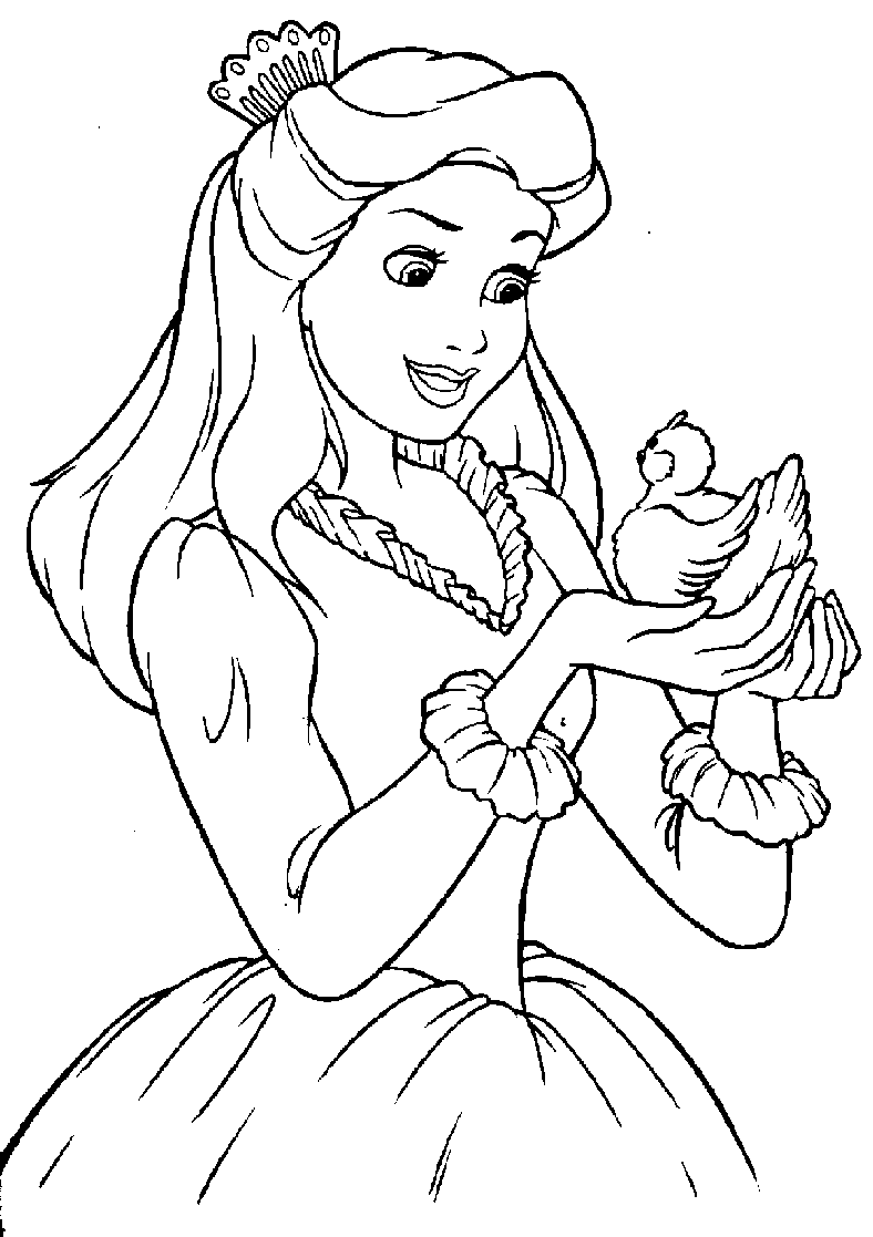 Раскраска: принцесса (Персонажи) #85175 - Бесплатные раскраски для печати