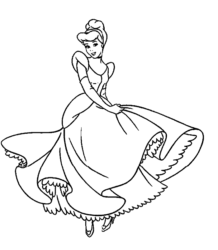 Раскраска: принцесса (Персонажи) #85274 - Бесплатные раскраски для печати