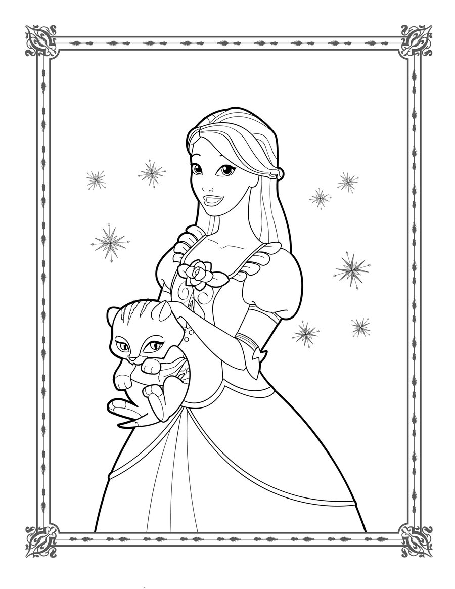 Раскраска: принцесса (Персонажи) #85347 - Бесплатные раскраски для печати