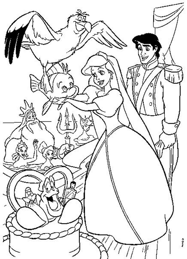 Раскраска: принцесса (Персонажи) #85411 - Бесплатные раскраски для печати