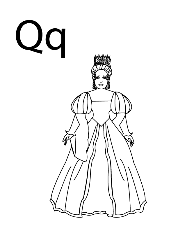 Раскраска: королева (Персонажи) #106250 - Бесплатные раскраски для печати