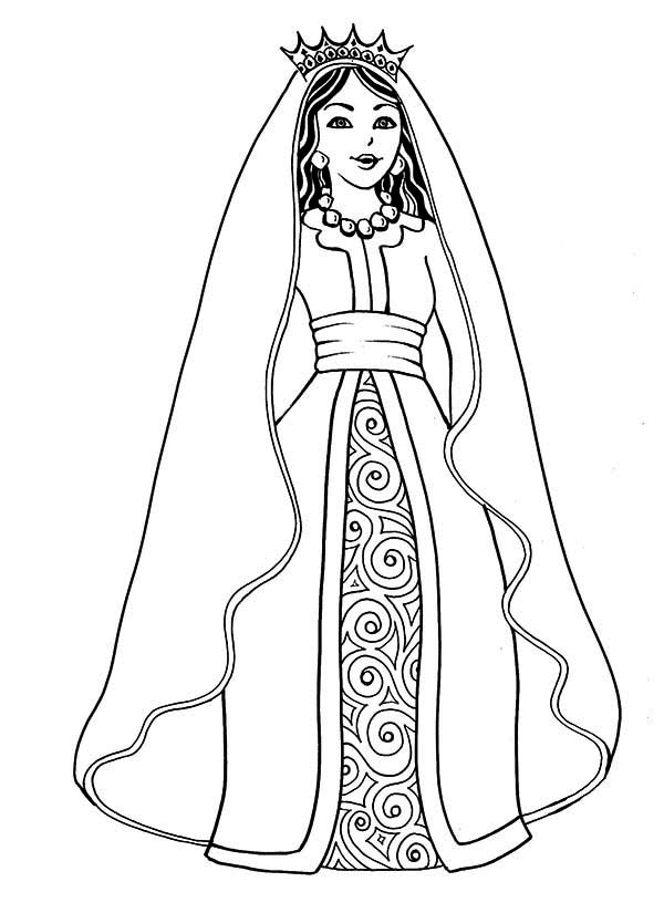 Раскраска: королева (Персонажи) #106265 - Бесплатные раскраски для печати