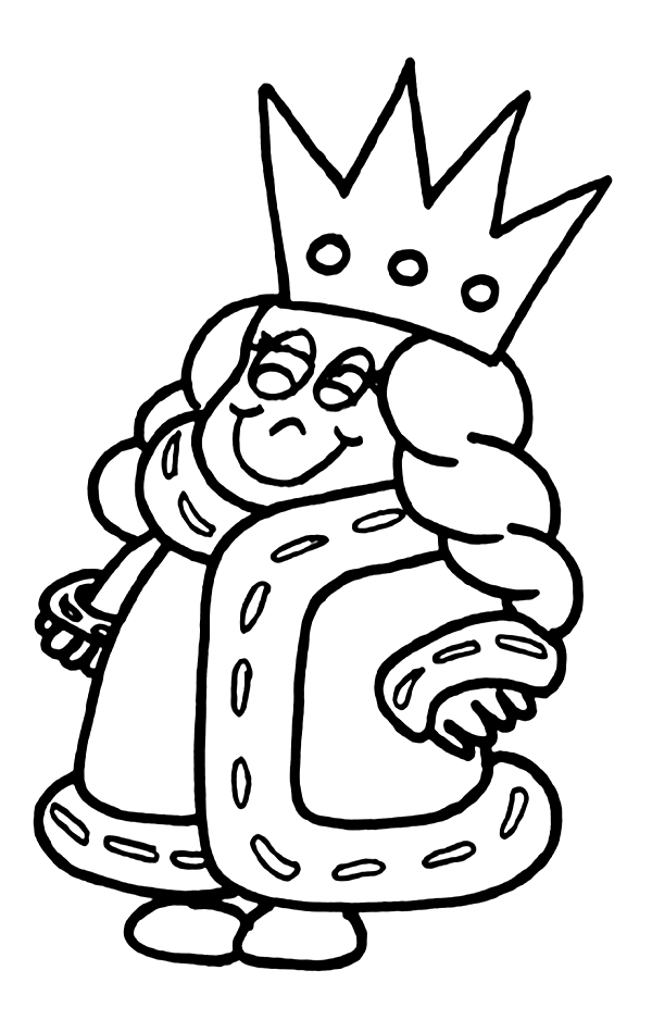 Раскраска: королева (Персонажи) #106286 - Бесплатные раскраски для печати