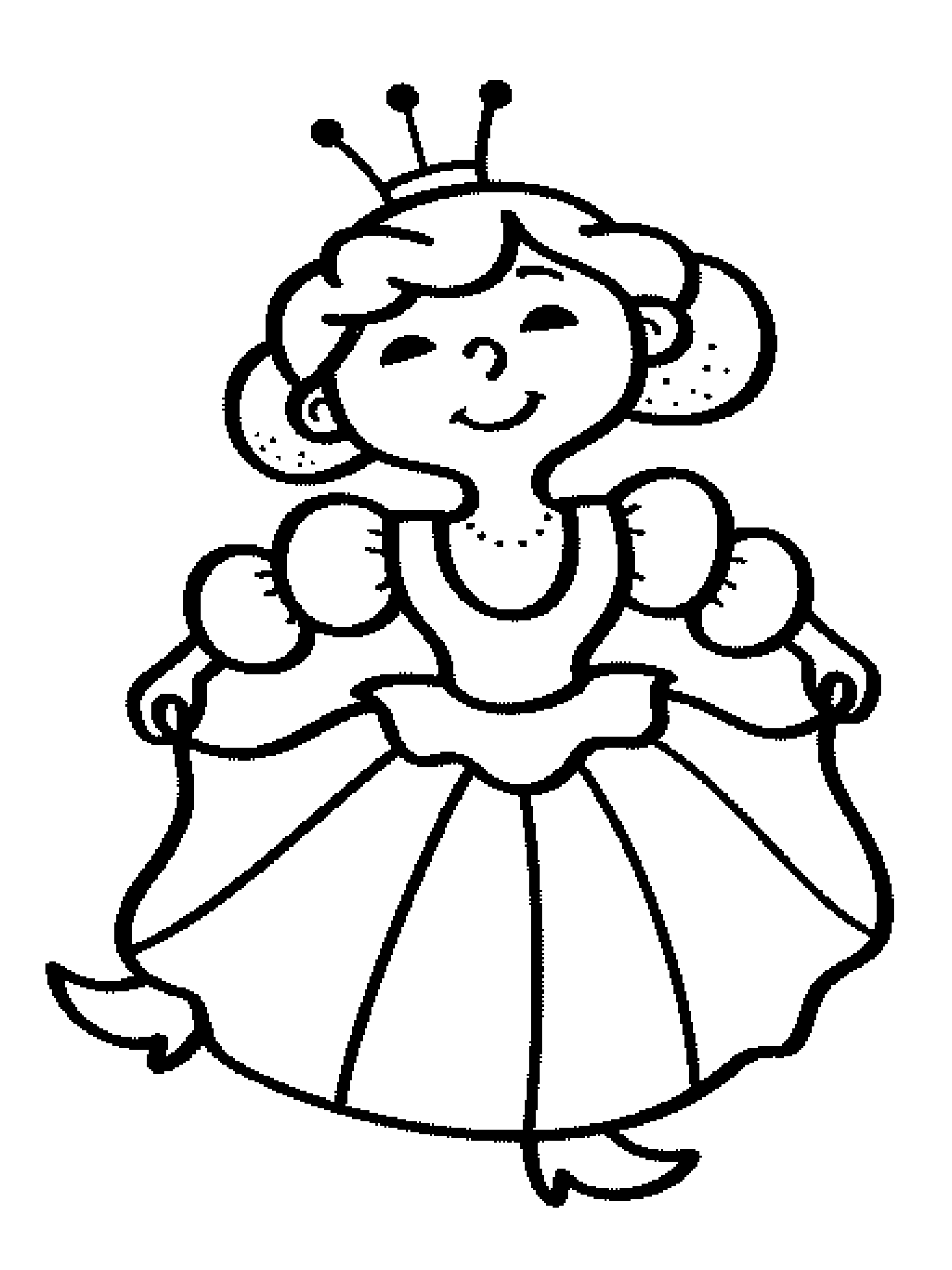 Раскраска: королева (Персонажи) #106320 - Бесплатные раскраски для печати