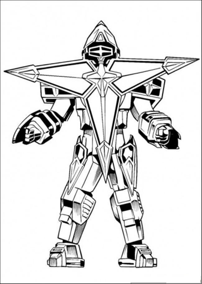 Раскраска: робот (Персонажи) #106567 - Бесплатные раскраски для печати