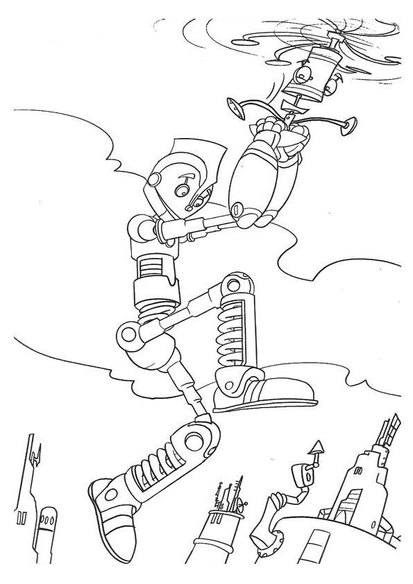 Раскраска: робот (Персонажи) #106629 - Бесплатные раскраски для печати