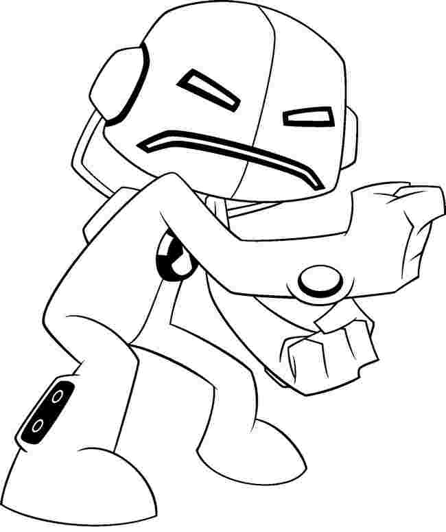 Раскраска: робот (Персонажи) #106732 - Бесплатные раскраски для печати