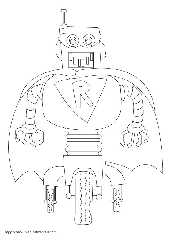 Раскраска: робот (Персонажи) #106750 - Бесплатные раскраски для печати