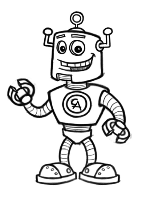 Раскраска: робот (Персонажи) #106838 - Бесплатные раскраски для печати