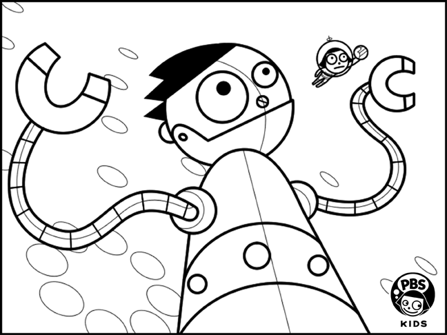 Раскраска: робот (Персонажи) #106906 - Бесплатные раскраски для печати