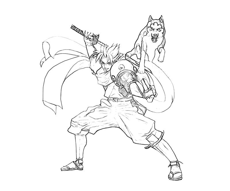 Раскраска: самурай (Персонажи) #107297 - Бесплатные раскраски для печати